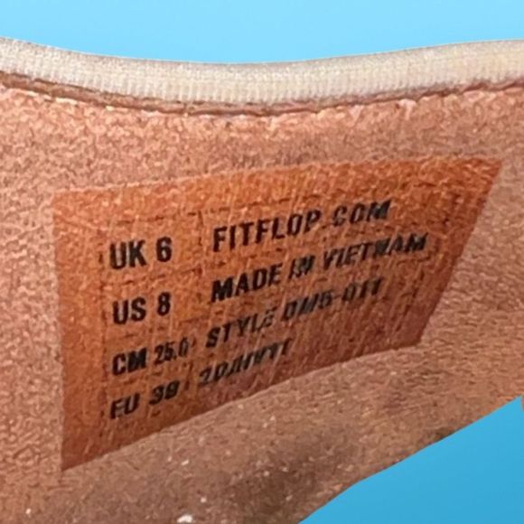 FitFlop Women's Lulu Glitter Splash Original Fit Toe-Post Sandals Size 8 - Picture 5 of 6